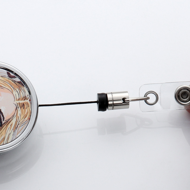 Impresión de transferencia térmica en blanco UV metal plástico fácil de extraer chapa de aluminio de sublimación térmica fácil de extraer hebilla retráctil colgante funda de certificado