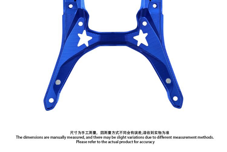 Suitable for Yamaha 25 Models Xmax300 Modified Integrated Front Windshield Aluminum Alloy Bracket Made of 6061 Material