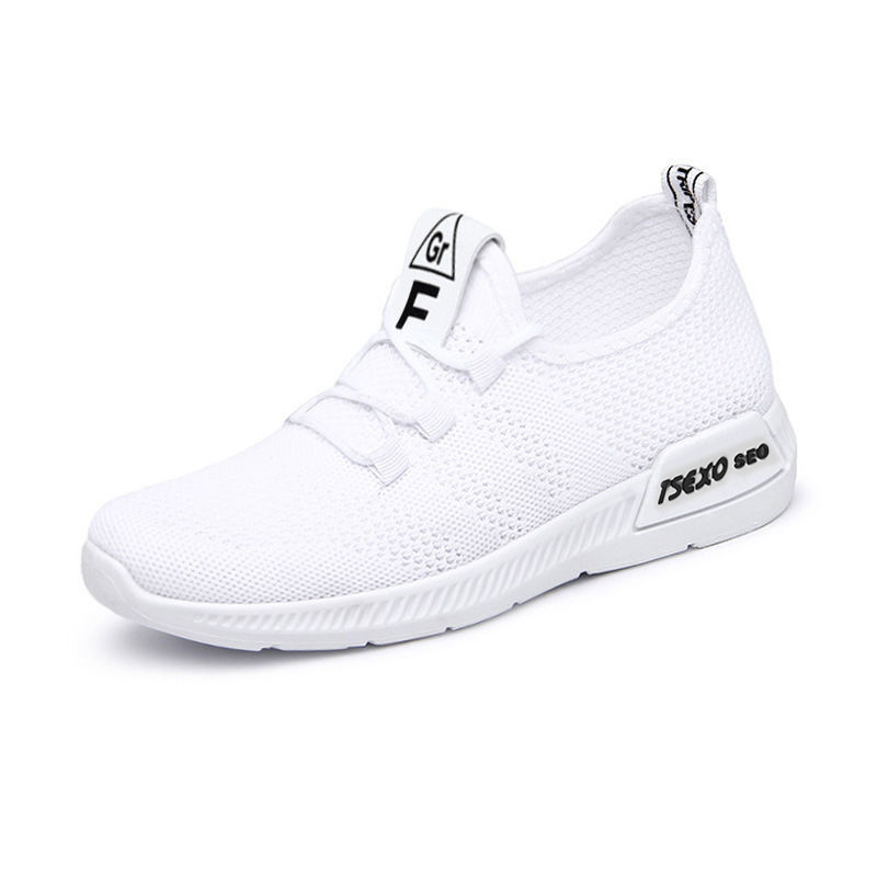 Zapatos de Mujer, Modelo Primavera 2026, Calzado Casual para Comercio Exterior, Zapatos de Mujer al por Mayor, Zapatos Deportivos Transpirables de Malla Ligera