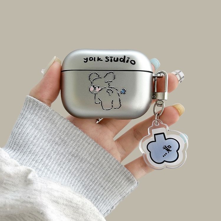 Adorable pedo perro airpods4 auriculares, Apple auriculares bluetooth, 2 generación, 3 generación de jóvenes pro