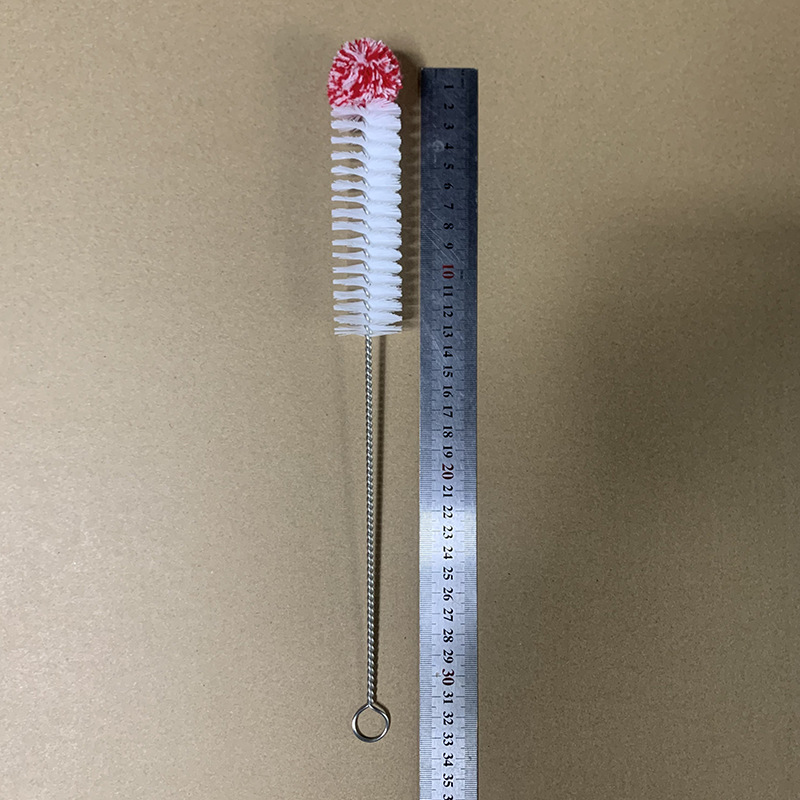 Cepillo de botella cepillo de algodón cepillo de botella de leche botella de vidrio cepillo de limpieza antiarañazos cepillo de nylon cocina transfronteriza Venta caliente botella de soda