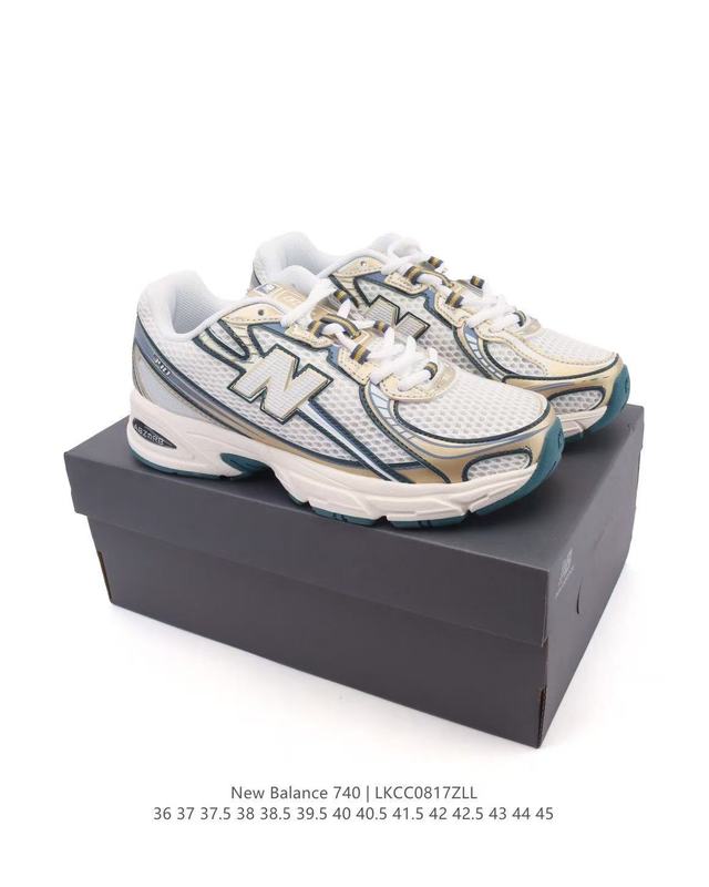 外国貿易純粋なオリジナル品質 Nb740 お父さん靴男性と女性のための耐摩耗性レトロメッシュ通気性ランニングカジュアルスポーツシューズ|undefined