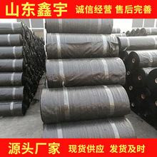黑色pp防草布 工农业用温室大棚除草布 园林盖草布园艺防草地布