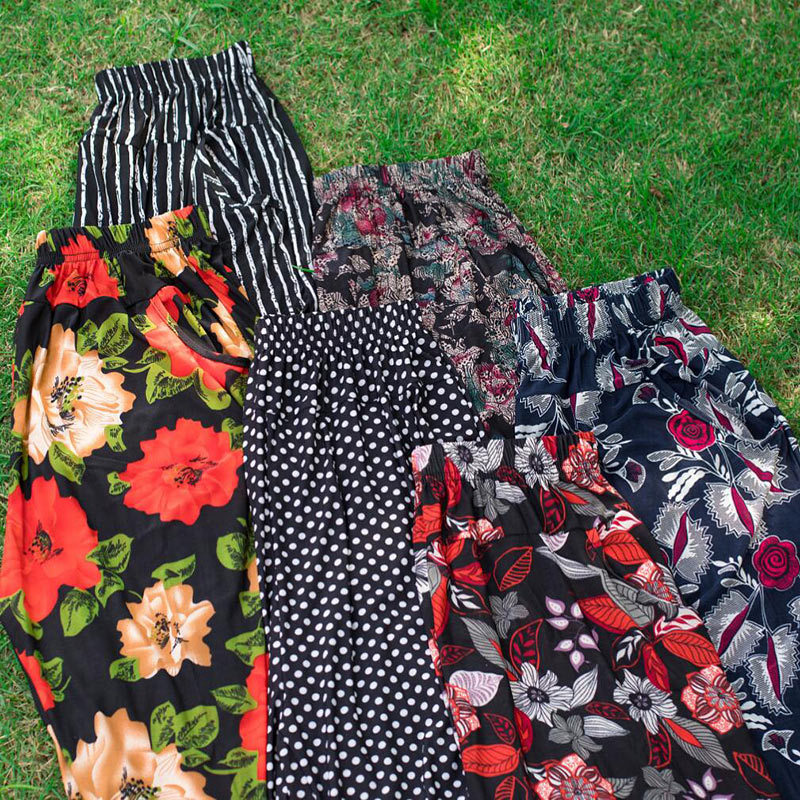 Pentalon léger en Soie glacée - Ref 3434444 Image 4