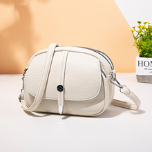 时尚女包软皮PU包斜挎包妈妈包中老年妇女士单肩包休闲斜背包跨包