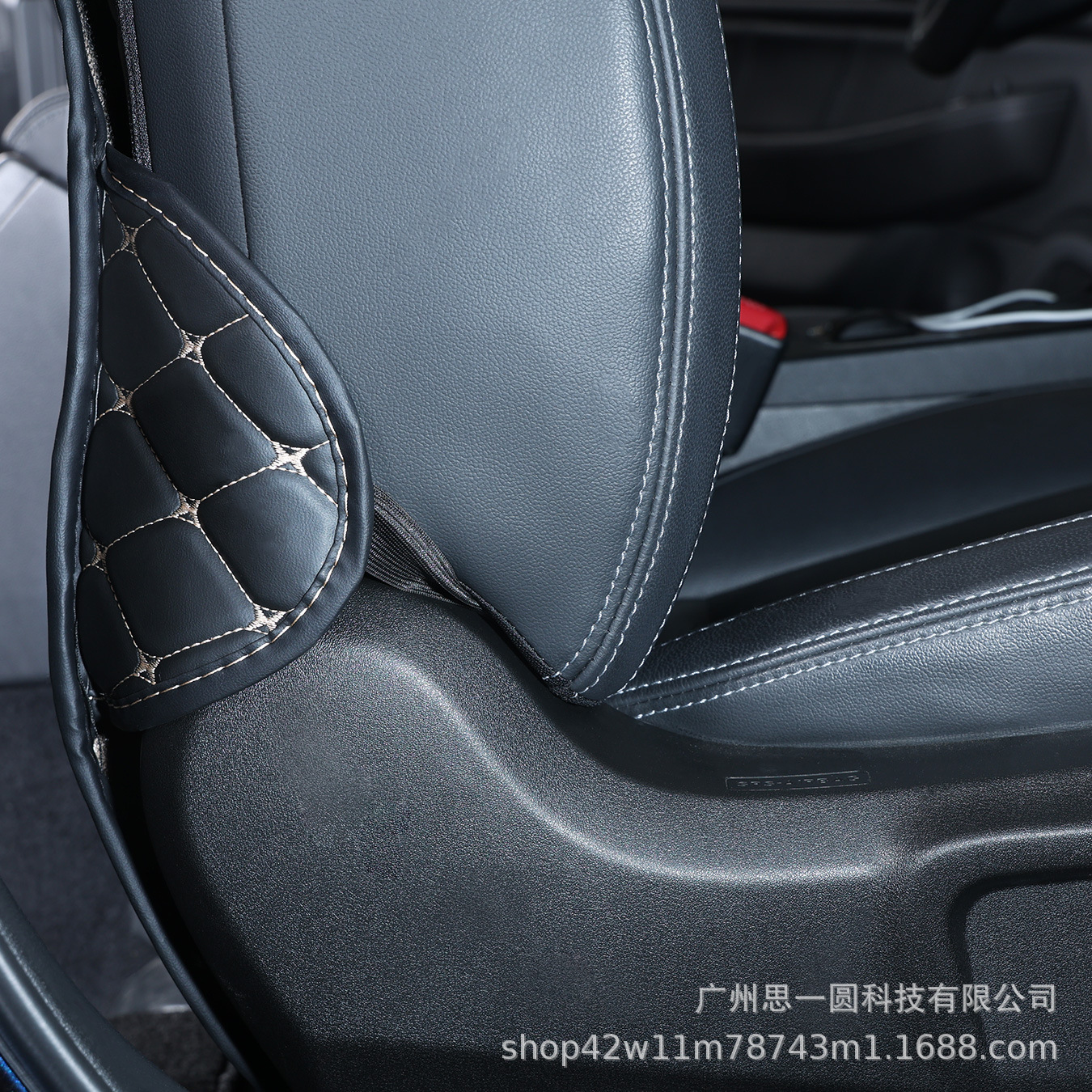 Car seat back anti-kick pad, full coverage rear seat anti-kick protector