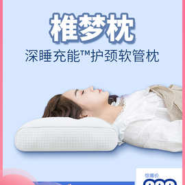 BC10椎梦枕PE软管枕头护颈椎助睡眠舒适透气可水洗枕头枕芯