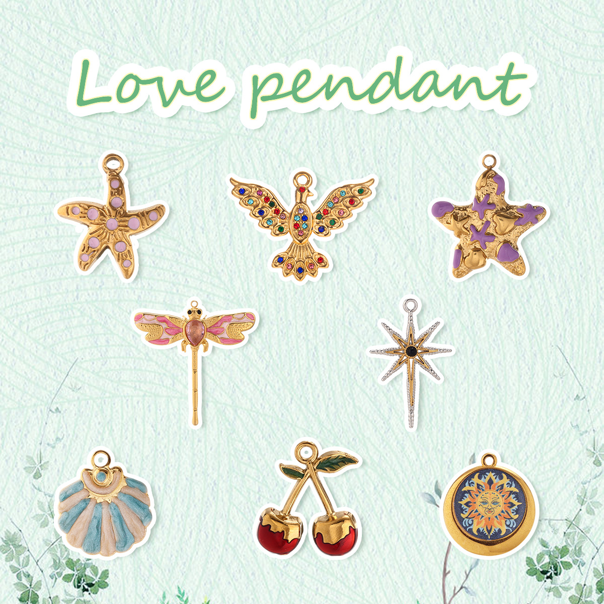 Decoding European and American Stainless Steel Necklaces, Accessible Luxury Niche, Versatile Fashionable Colorful Accessories, DIY Jewelry, Electroplating 18K Accessories