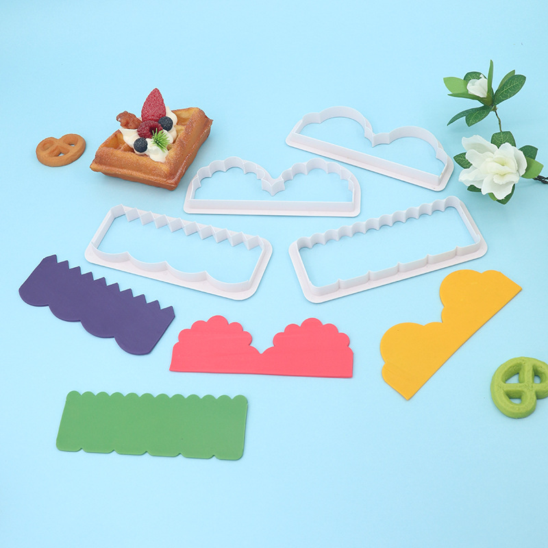 Molde de imitación para hornear con impresión texturizada, venta directa de fábrica, bricolaje