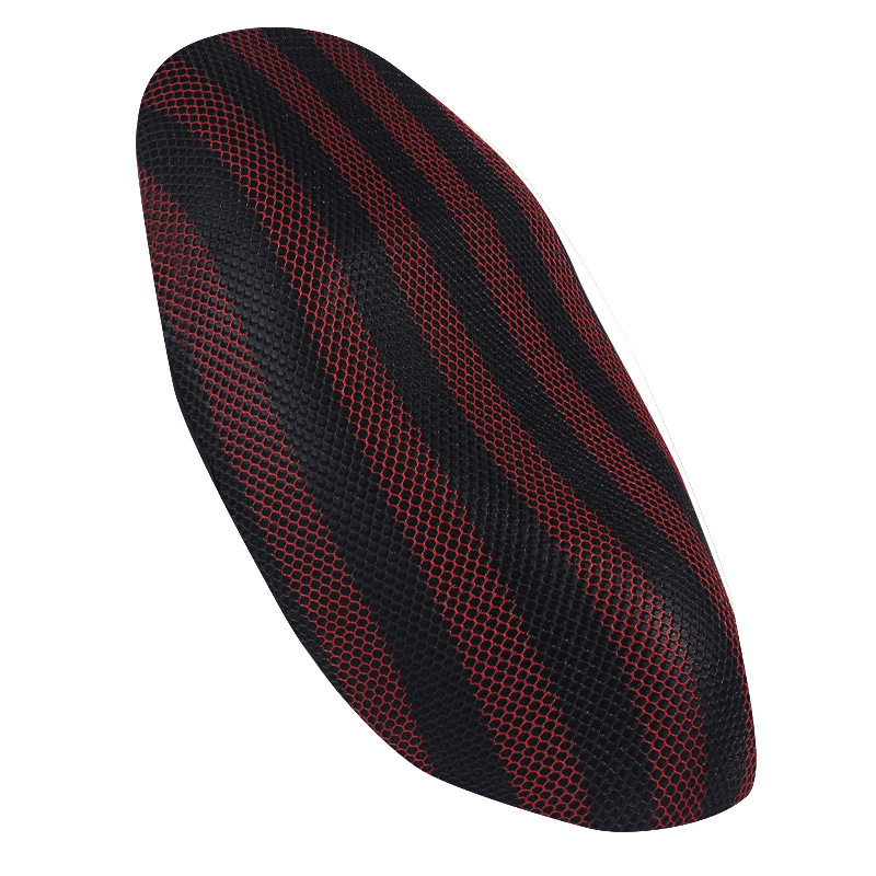 Summer Sunscreen — Universal Electric car cushion - red-black-stripe-s-size