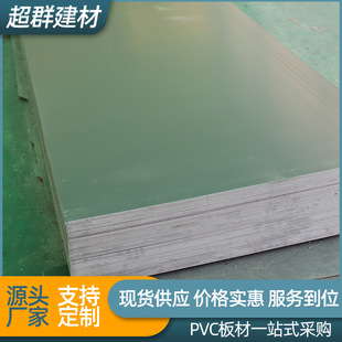 Shandong Manufacturers Supply Pvc Flame Retardant and High Temperature Resistant Board Chemical Electroplating Hard Board Polyvinyl Chloride Plastic Board Pvc Board