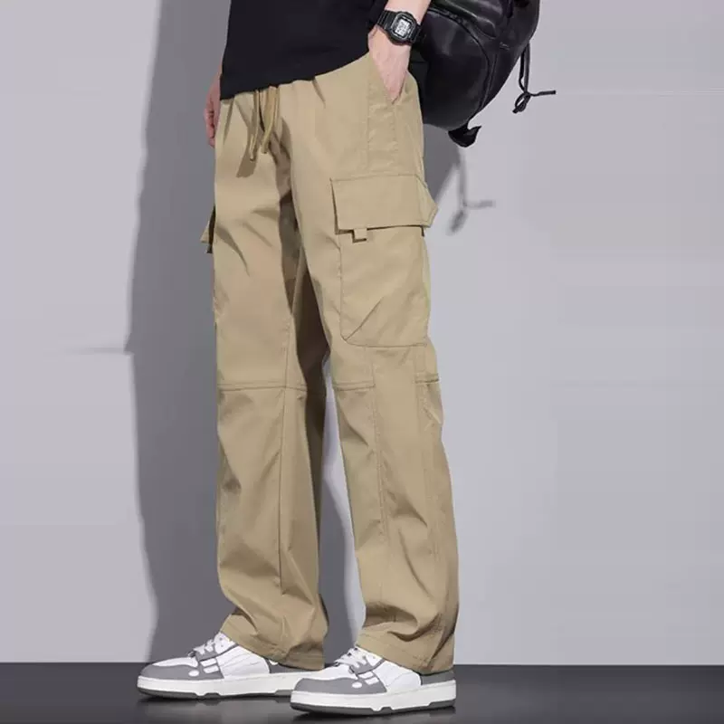 厂家批发潮牌休闲男士美式直筒工装裤子男款春夏季日常百搭长裤子