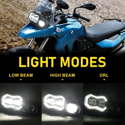 Motorcycle headlights, headlights F800 F700GS F650GS