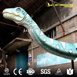 壁挂式软胶峨眉龙头 仿真恐龙模型 餐厅室内营销中心家居装饰摆件