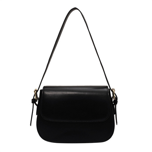 Women's High-End Small Bag 2024 New Trend Fashion Elegant Simple Shoulder and Crossbody Bag Retro Small Square Bag