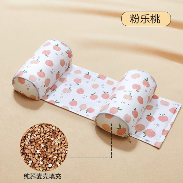 Buckwheat Shell Styling Pillow [Fenle Peach] (7A antibacterial)