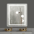 led智能浴室镜 酒店欧式发光装饰镜子卫生间壁挂卫浴化妆灯镜
