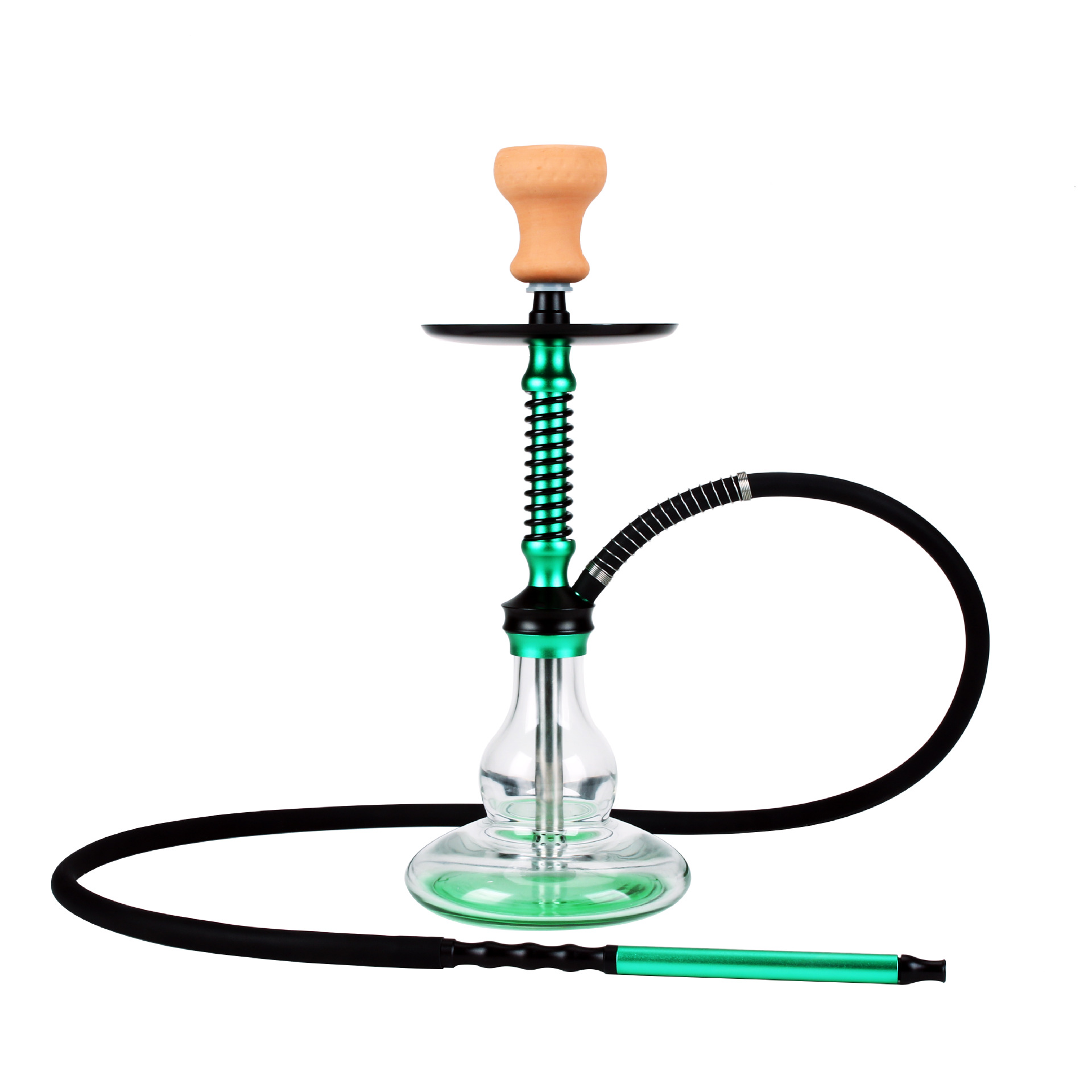 Cross border Arab Hookah aluminium alloy medium , please Single tube Hookah suit Shisha Hookah