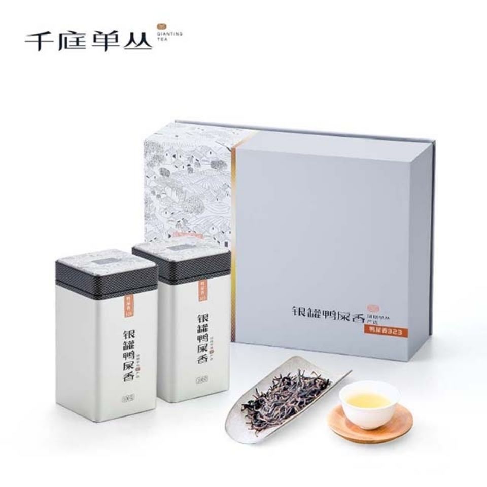 千庭单丛茶叶乌龙茶鸭屎香323型200g礼盒凤凰单枞节日送礼送长辈
