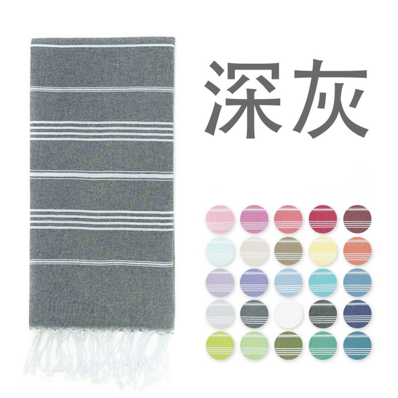 터키 스트립 - 진한 회색