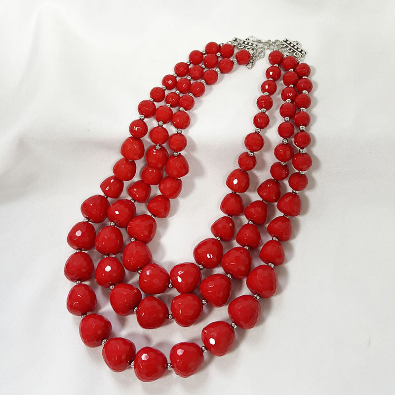 170g Weight Earrings, Necklace Classification 1 Set Quantity Holiday Occasion Acrylic Material Solid Color Pattern Unisex Gender Irregular Design Exaggerated Style Exaggerated Solid Color Arylic Irregular Unisex Earrings Necklace 24