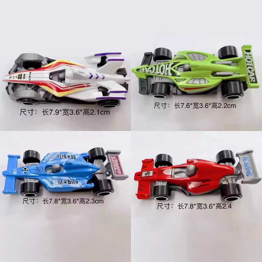 Aleación de coches de carreras de metal Boy mini simulación ingeniería vehículo camión de bomberos aviones niños coche de juguete