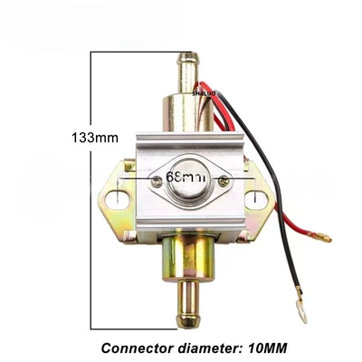 12V/24V High Flow 2.5-4Psi Oil pump, nozzle