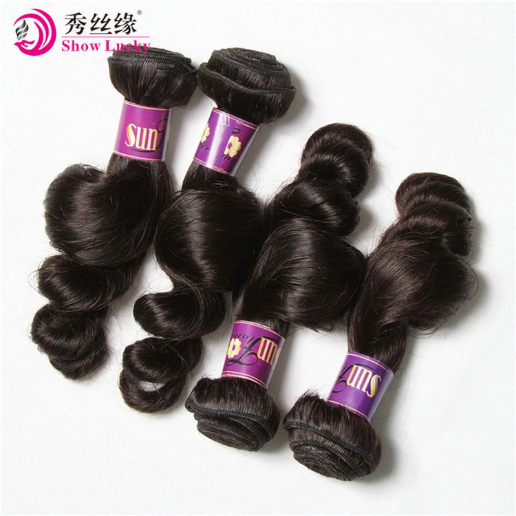 Ali International Station Wig African Human Hair India Bouncy Loose Wave Human Hair