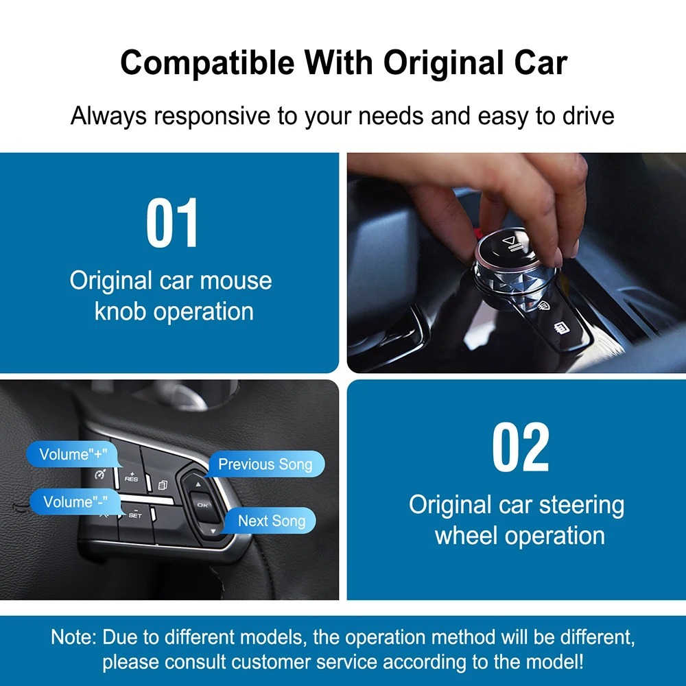 Wireless CarPlay Hicar Box for BMW with Backup Camera Support