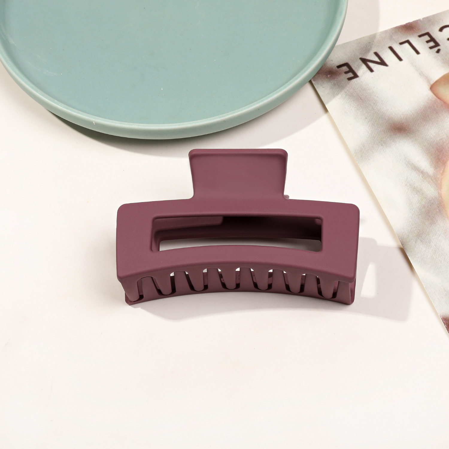 8.5cm 사각 프로스트 된장 퍼플 40