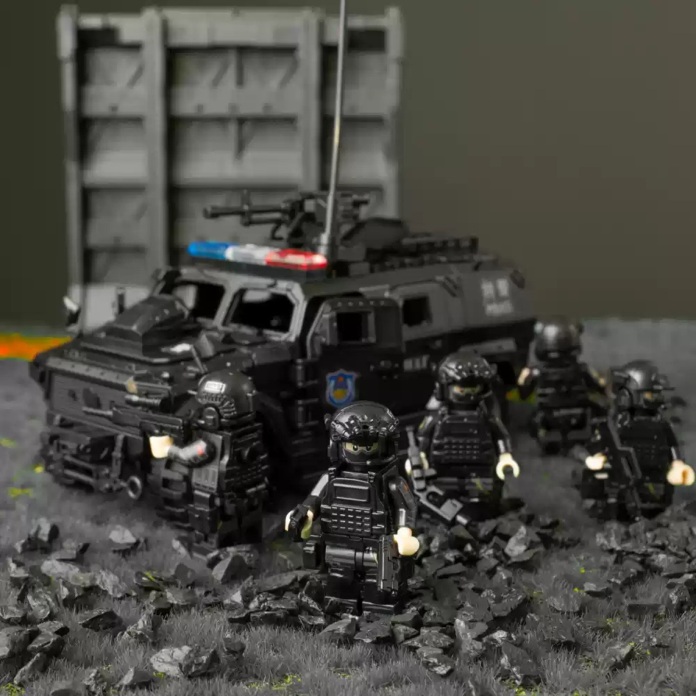Special Forces Building Block Figures, Modern Military Building Blocks, Swat Mini Figures, Armed Forces Children's Educational Toys