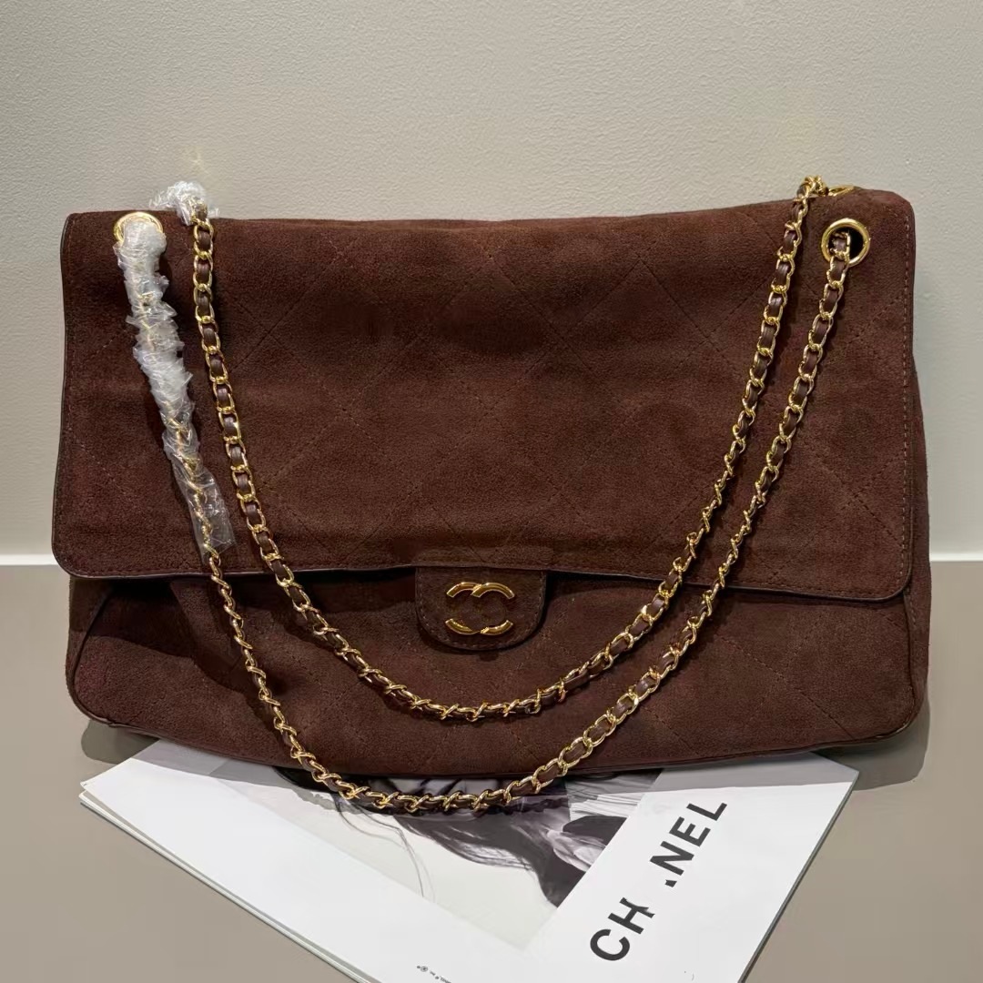 2026 New Model Matte Suede Quilted Chain Bag for Women, Versatile Crossbody and Shoulder Bag