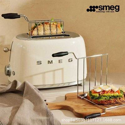 SMEG TSF01 Многофункциональный тостер Тостер с подогревом Машина для завтрака Тостер Сэндвич