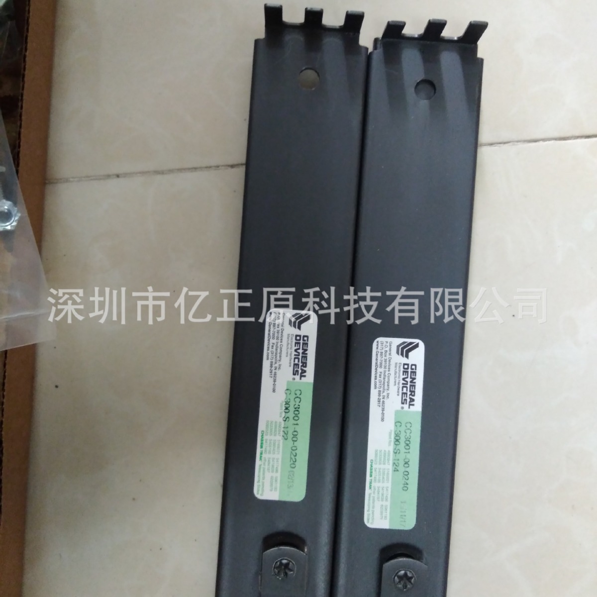 C-300-S-122 GENERAL DEVICES导轨/滑轨