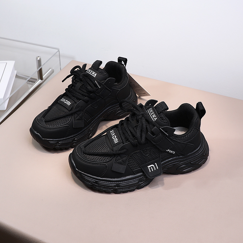 Size 38-41 Brand Leather Eva Light-Soled Kidsren's Shoes, Big Kidsren's Sports Shoes, Male and Female Students' Dad Shoes 5299