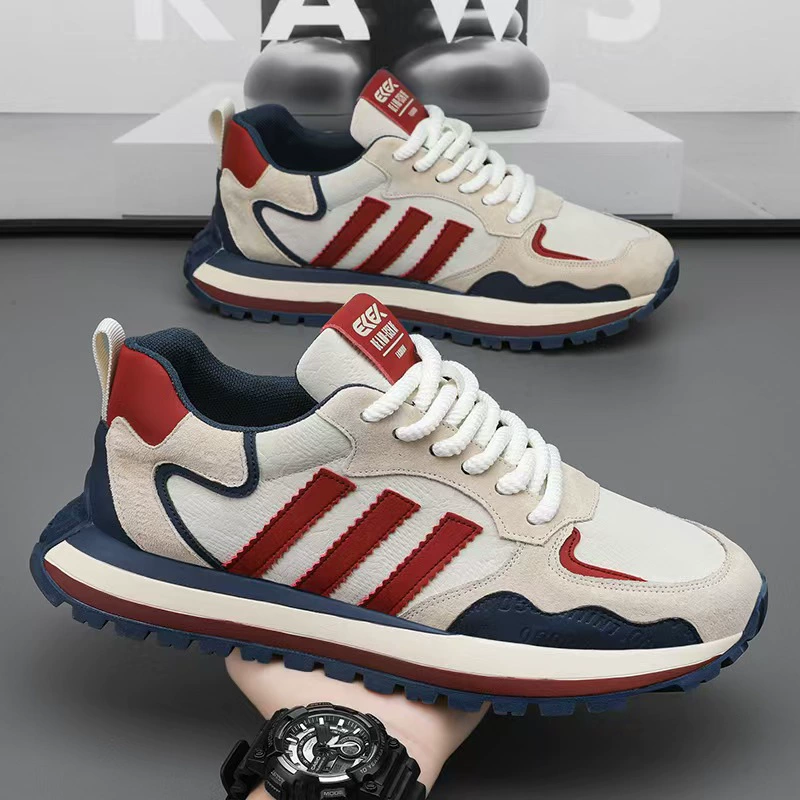 Мужские кроссовки весна 2025, новые повседневные кроссовки в стиле Форреста Гампа, модные универсальные кроссовки с мягкой подошвой, кроссовки для бега, мужские кроссовки в стиле "папины кроссовки"