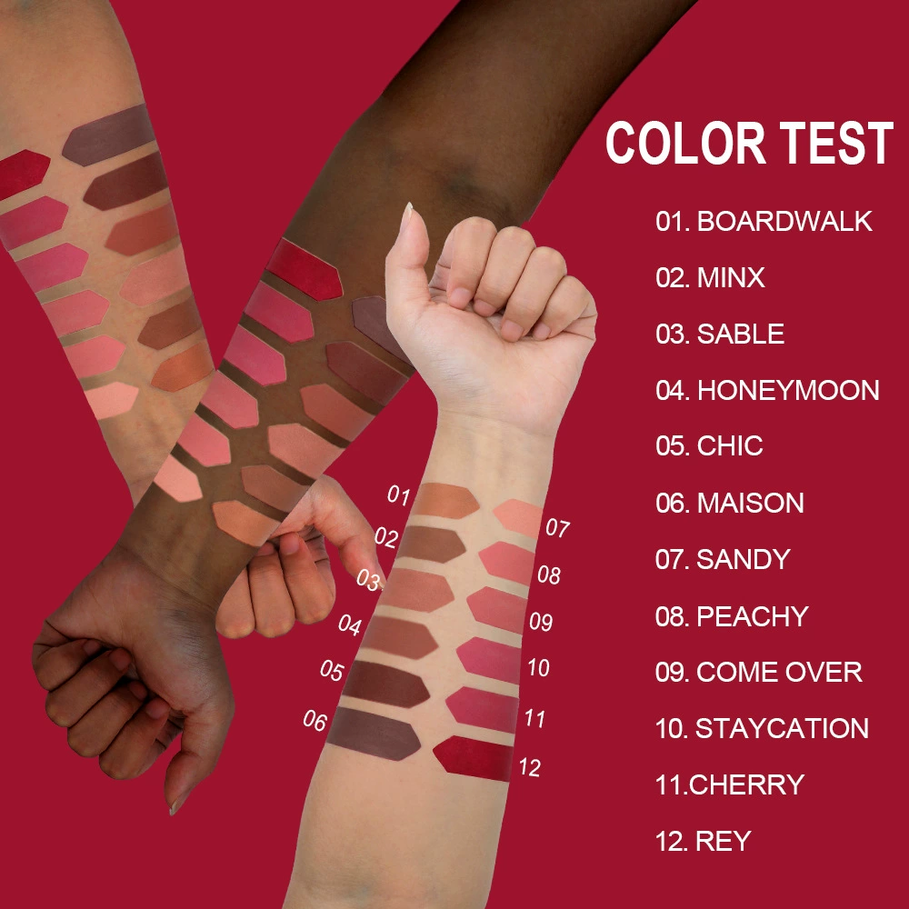 (Cross-border trading), waterproof lipstick, does not fade, long-term effect, translucent shading