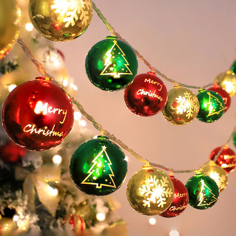 Navidad transfronteriza LED decoración ventana de luces de color dormitorio ambiente diseño árbol de Navidad muñeco de nieve estrellas alce pequeñas luces de color