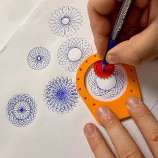 Geometric pattern drawing tools �׺ΈD���L�ƹ���Egg-shaped