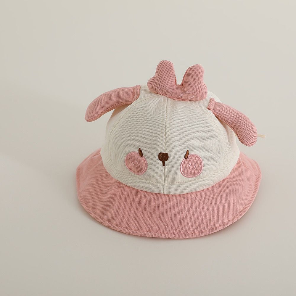 Sombreros infantiles primavera y otoño lindos gorros de pescadores de chicas mujeres y hombres bebés coreanos sombreros de cuenca