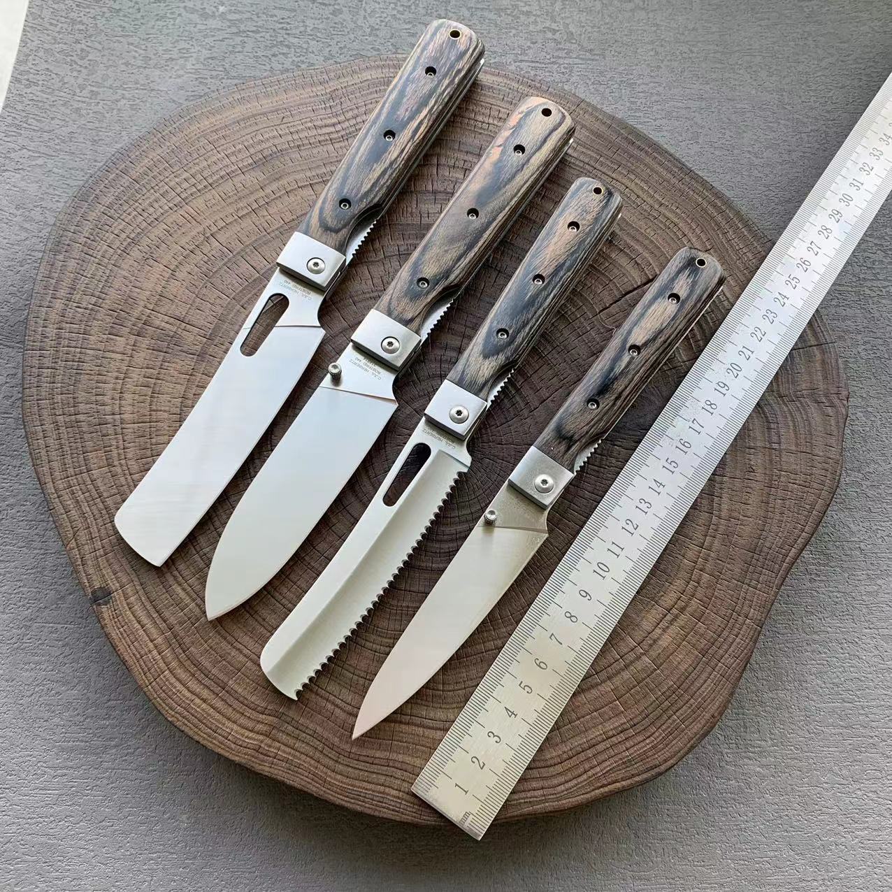 跨境热销折叠刀多功能小刀求生工具野外露营刀具生存刀随身便携式