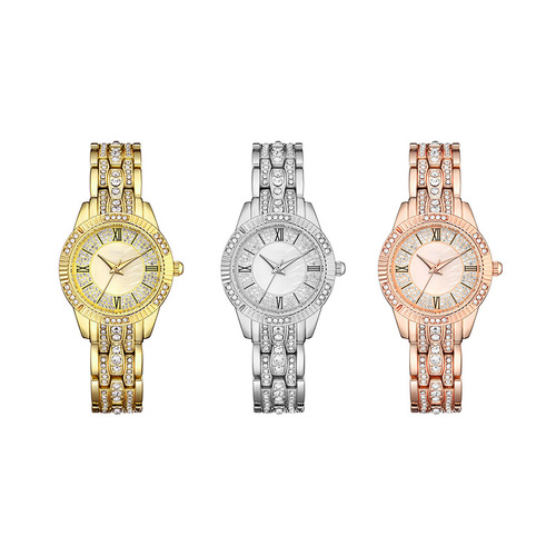 Diamond shell face ladies watch women's watch quartz watch bracelet manufacturer one piece drop shipping source