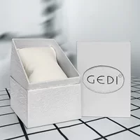GEDI Фирменная Мода GEDI Изысканная квадратная Подарочная бумажная коробка для часов не продается отдельно только для соответствия часов GEDI