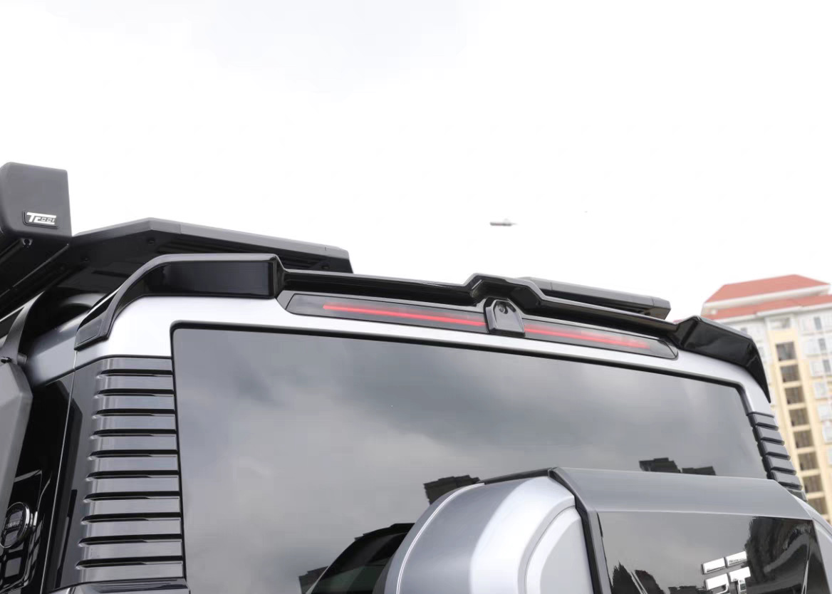Suitable for 2023-2025 Jietu Traveler Shanhai T2 Integrated Rear Wing Special No-Drill Modification Roof Wing