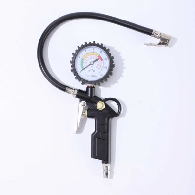 Air pressure gauge, tire pressure gauge, high-precision pressure inflating head, car tire monitor, electronic inflating gun, inflating nozzle (Air pressure gauge/tire pressure gauge) - mechanical-model
