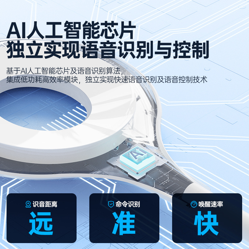 Luz Nocturna Inteligente con Control por Voz, USB Portátil, Protección Ocular, Luz Ambiental para Dormitorio al por Mayor