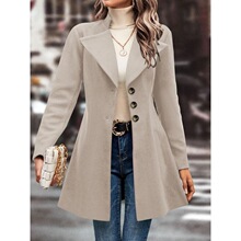 T 23760 Women's Fitted Wool Coat ������������ �羳�W��