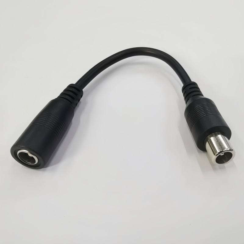 Adaptador de alimentación de CC uno dividido seis patina equilibrada bicicleta eléctrica cargador a prueba de agua conector de cable 42V