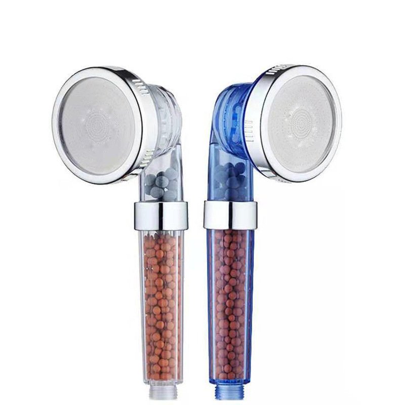 Negative ion shower shower booster water-saving large handheld spa shower head shower set