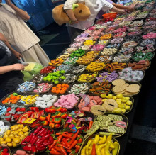 网红发夹一元发夹摆摊批发儿童新款卡通发卡发饰一元模式选款厂家